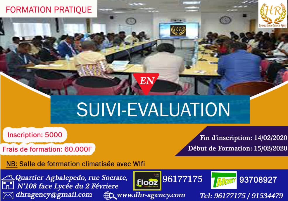 FORMATION PRATIQUE EN SUIVI-ÉVALUATION